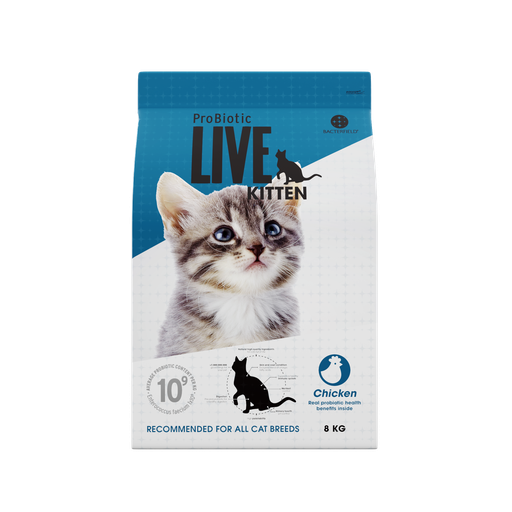 Probiotic Live Cat kitten Chicken 8 Kg