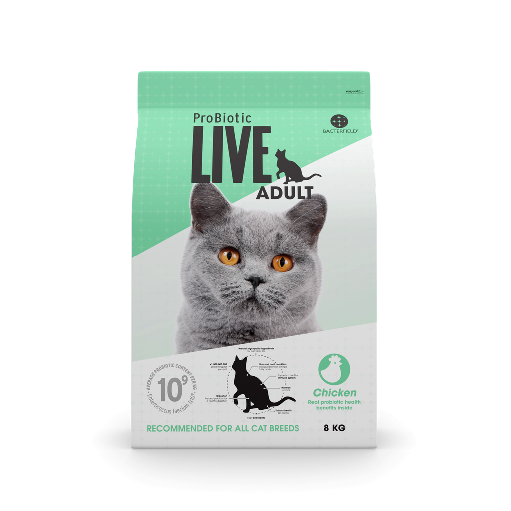 Probiotic Live Cat Adult Chicken 2 Kg