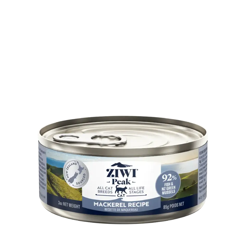 ZIWI Peak Mackerel & Lamb Recipe Wet Cat Food - 185g